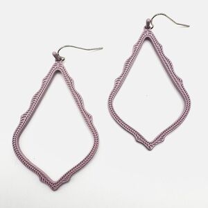 Kendra Scott Sophee Drop Earrings in Matte Lilac